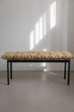 Madrass - 45x125cm Mustard/Off-White/Dark Blue