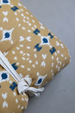 Madrass - 45x125cm Mustard/Off-White/Dark Blue