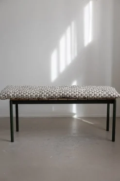 Madrass - 45x125cm Off-White/Green/Burgundy