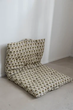 Madrass - 60x100cm Off-White/Green/Blue/Black