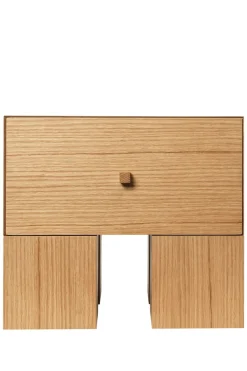 Nattbord - Kuben Oak