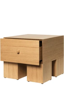 Nattbord - Kuben Oak