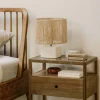 Nattbord - Spindle Bedside Table Reclaimed Teak