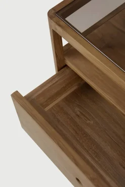 Nattbord - Spindle Bedside Table Reclaimed Teak