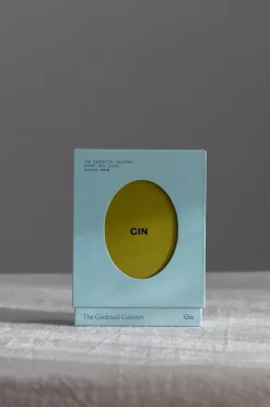 Oppskriftskort - The Cocktail Cabinet: Gin