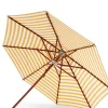 Parasoll - Atlantis Rund dia330 Golden Yellow Stripes