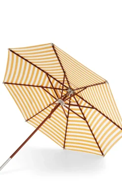 Parasoll - Atlantis Rund dia330 Golden Yellow Stripes