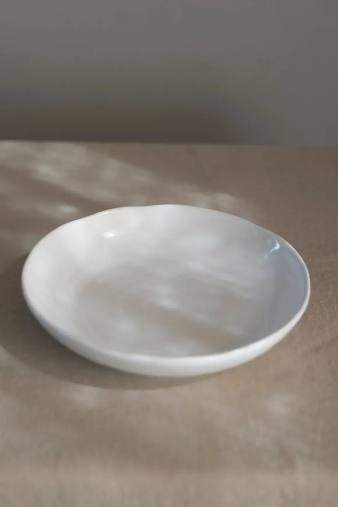 Pastatallerken - Capri Dia25cm Hvit