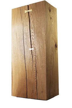 Pidestall - Solid Log High Eik