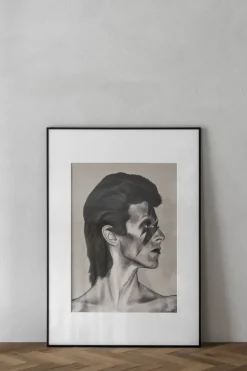 Plakat - Bowie 50x70cm Nummerert