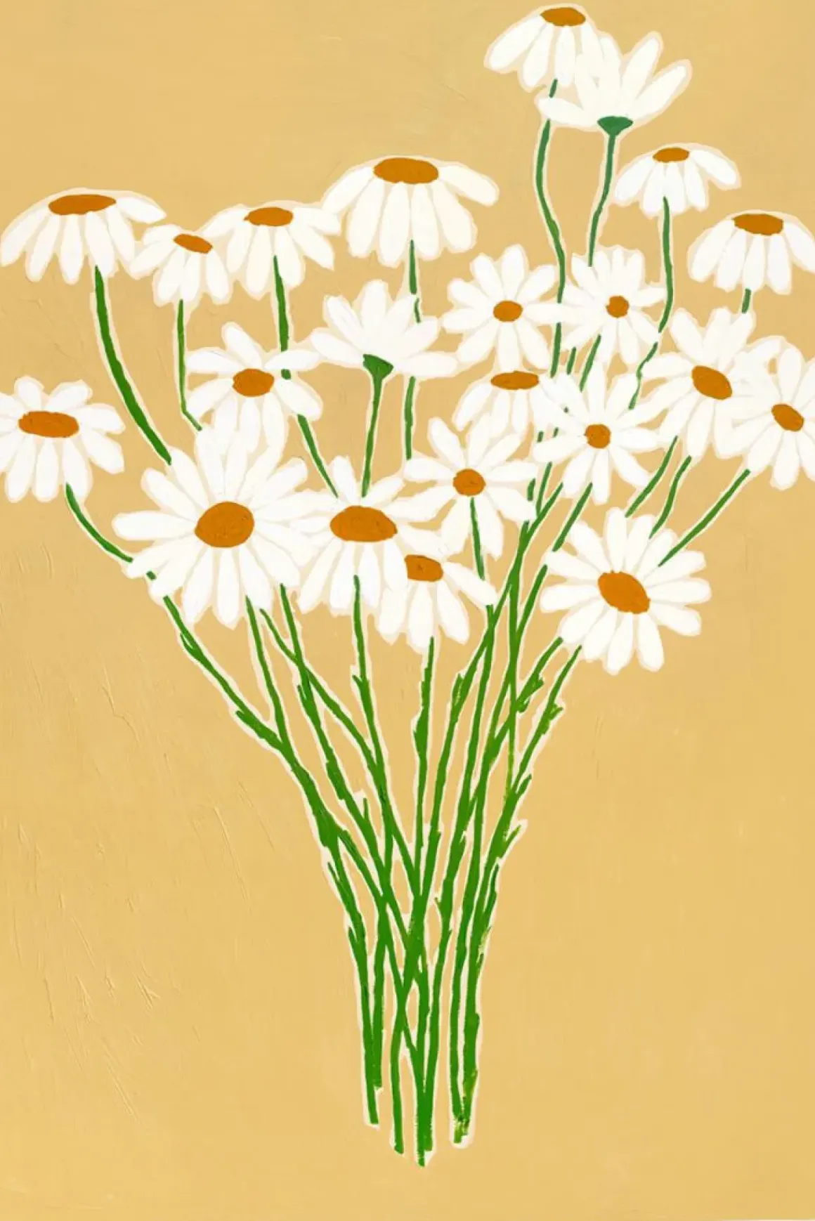 Plakat - Daisies A4
