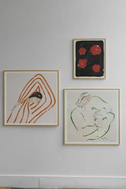 Plakat -  Love Me Not 70x70cm