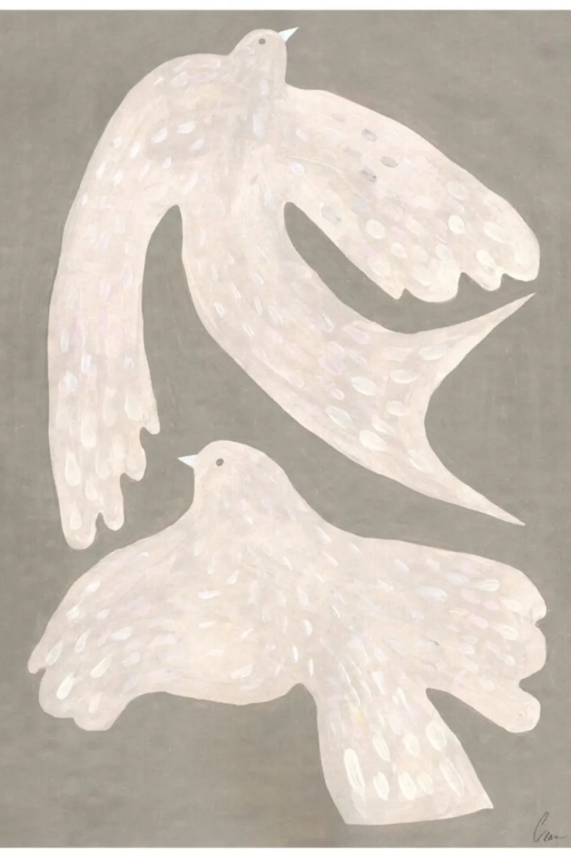 Plakat - Two Birds 50x70cm