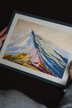 Plakat - Velvet Peak III 30x40cm