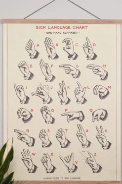 Plakatlist - Eik 31cm