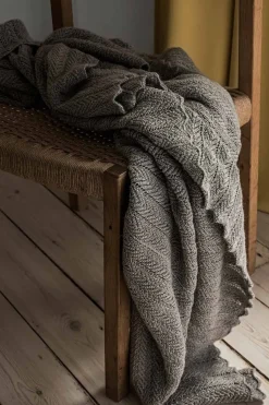 Pledd - Hollie 130x160 Nougat Melange