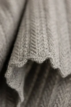 Pledd - Hollie 130x160cm Frost Grey