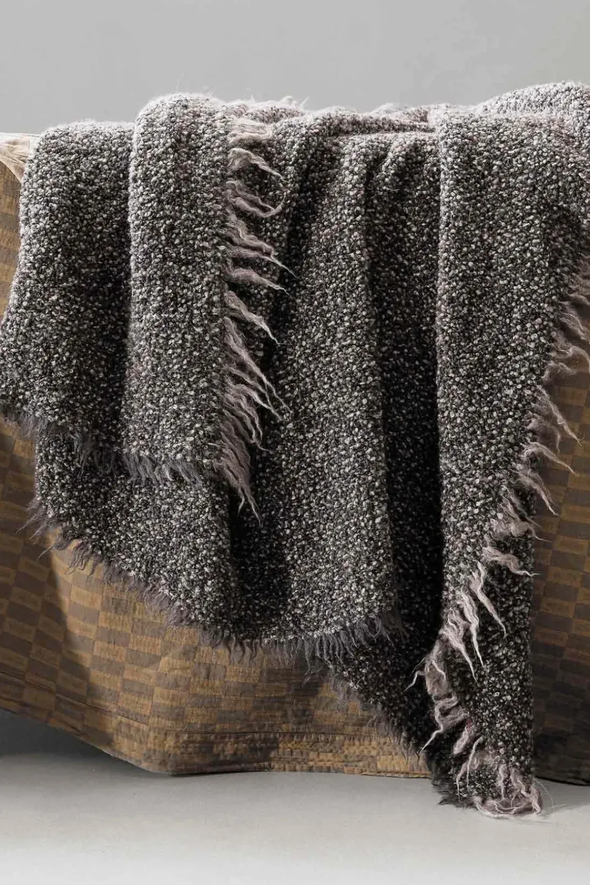 Pledd - Multi 130x180 Fumo