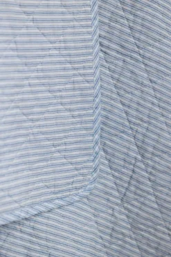 Pledd - Quilt 140x220cm Blå/Hvit