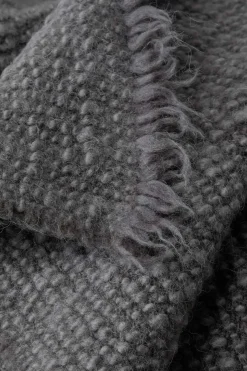 Pledd - Wooly 130x180 Fumo