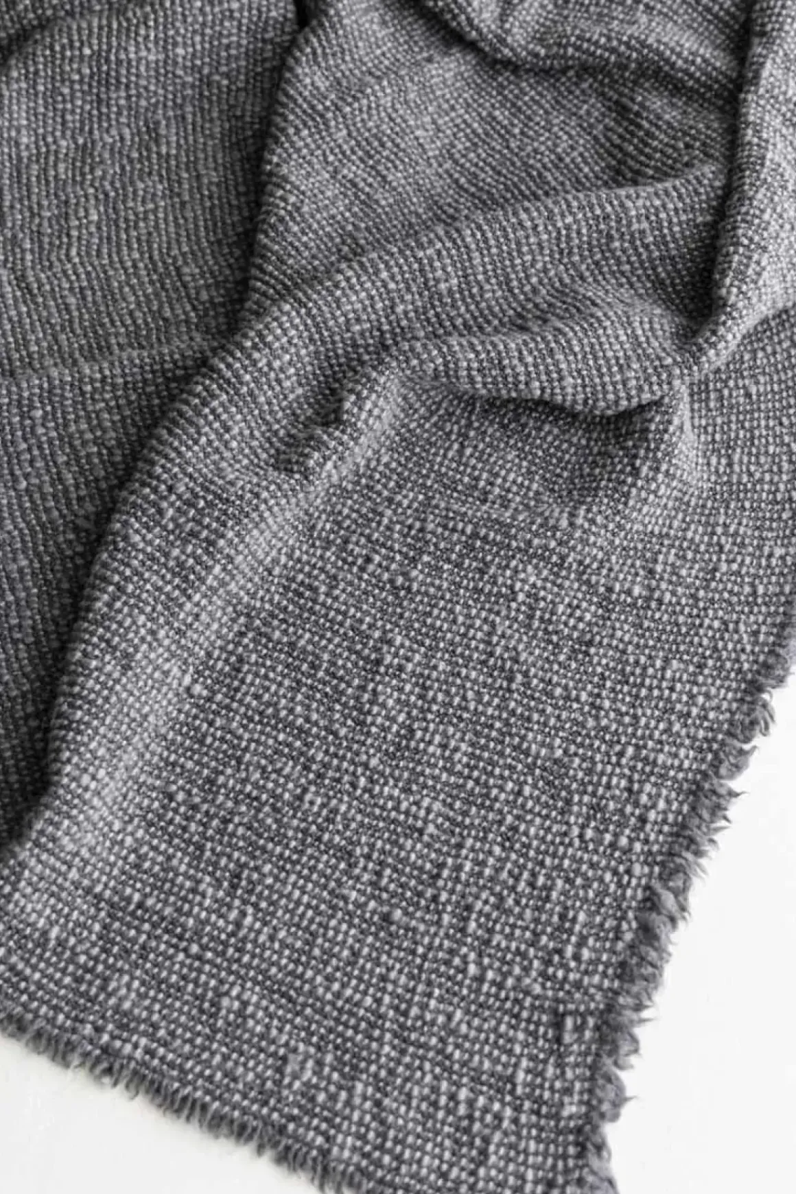 Pledd - Wooly 130x180 Fumo