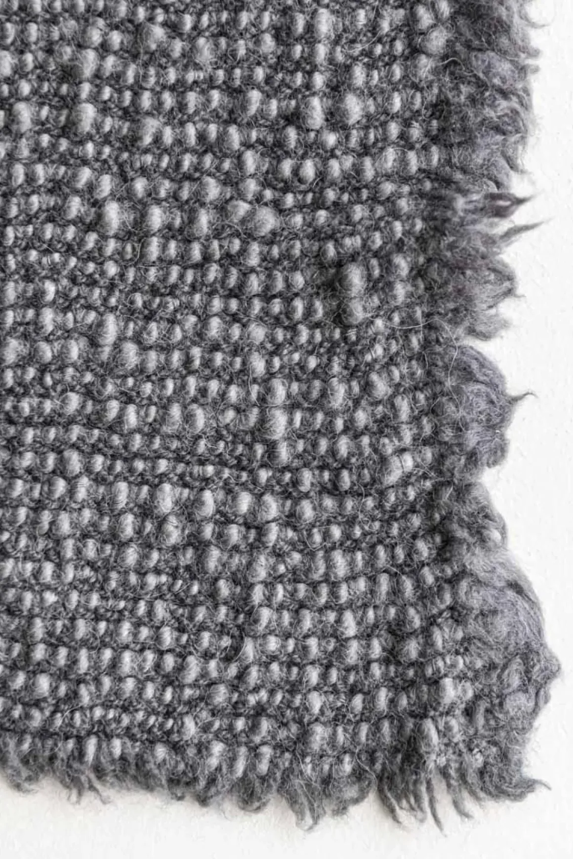 Pledd - Wooly 130x180 Fumo