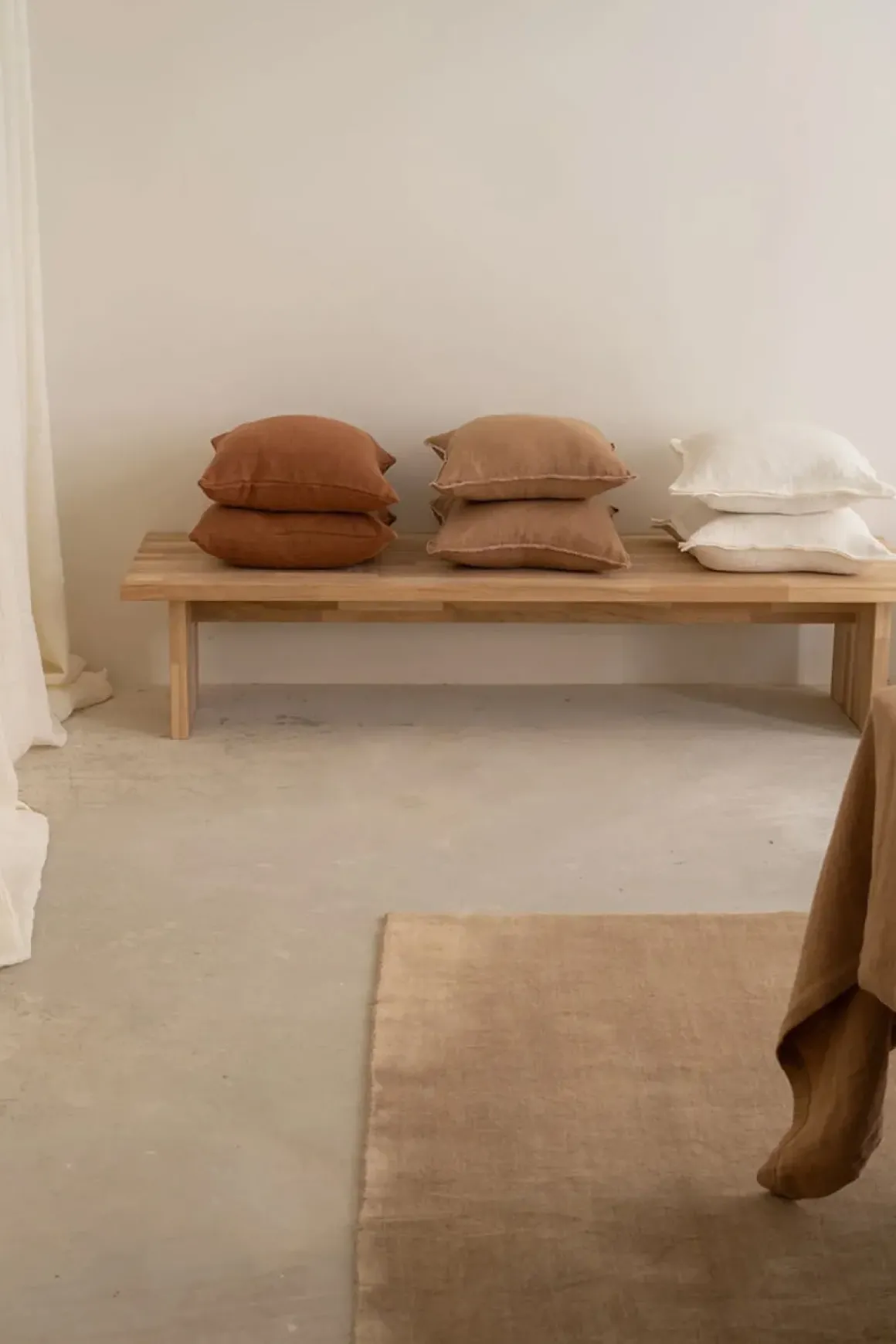 Pute - Lee 50x50cm Rust