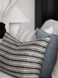 Putetrekk - Dino 40x60cm Block Print Navy