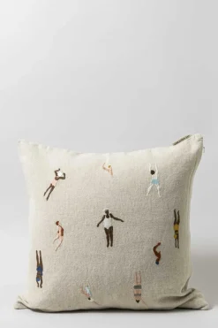 Putetrekk - Swimmers Embroidered 48x48cm