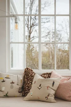 Putetrekk - Swimmers Embroidered 48x48cm