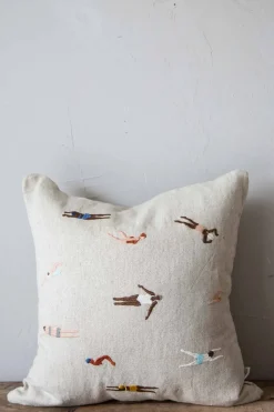 Putetrekk - Swimmers Embroidered 48x48cm