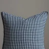 Putetrekk - 50x50cm Anthracite Gingham