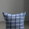 Putetrekk - 50x50cm Blue Chiné Checks