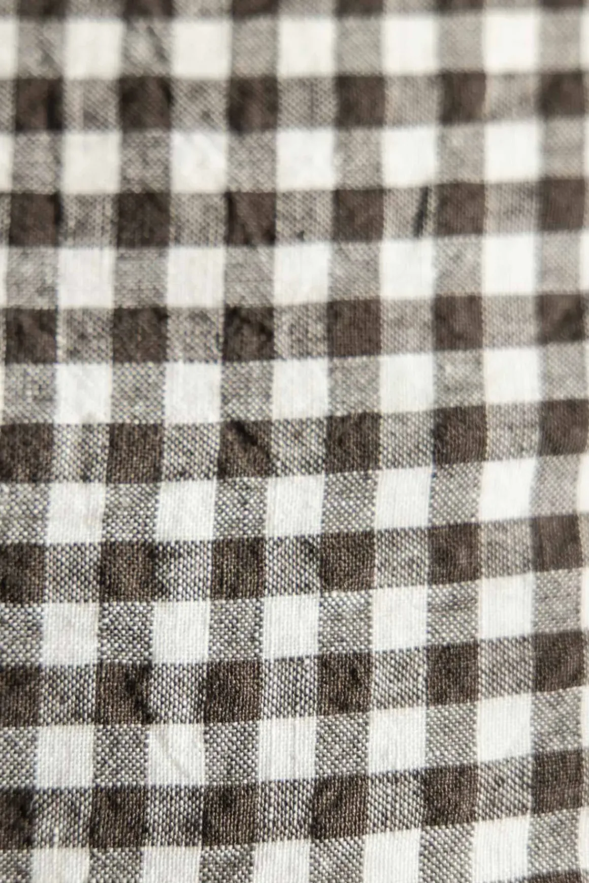 Putetrekk - 65x65cm Brown Gingham
