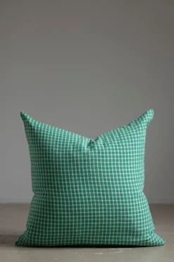 Putetrekk - 50x50cm Emerald Checks