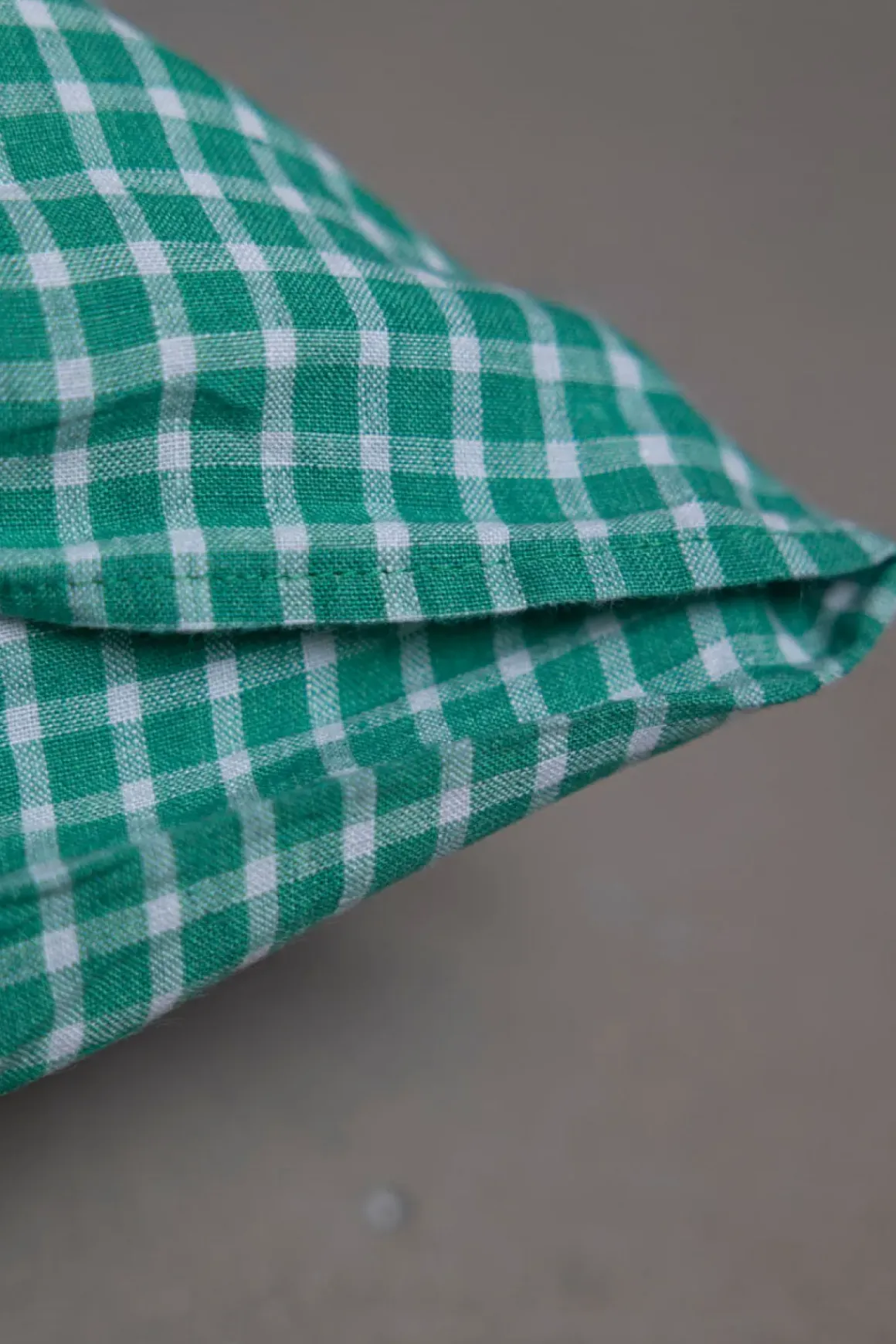 Putetrekk - 50x50cm Emerald Checks
