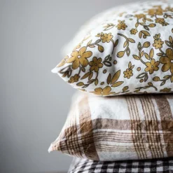 Putetrekk - 50x50cm Mustard Flower