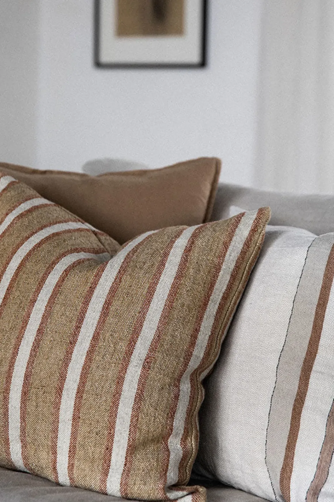 Putetrekk - 50x50cm Pampas Stripe