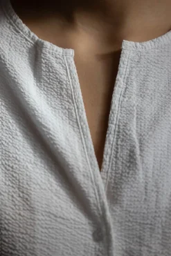 Pyjamas - Seersucker White