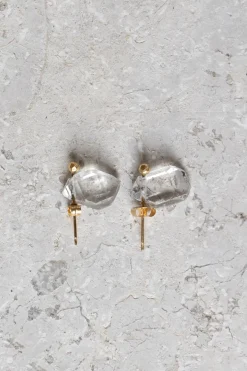 Øredobb - Frost Quartz Single Earring 18K