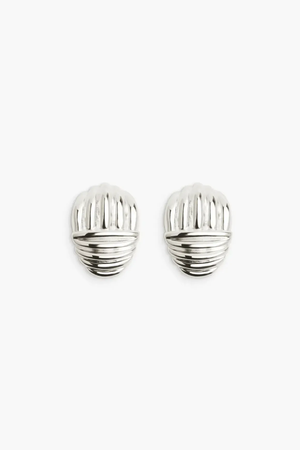 Øredobber - Contour Earstuds Silver