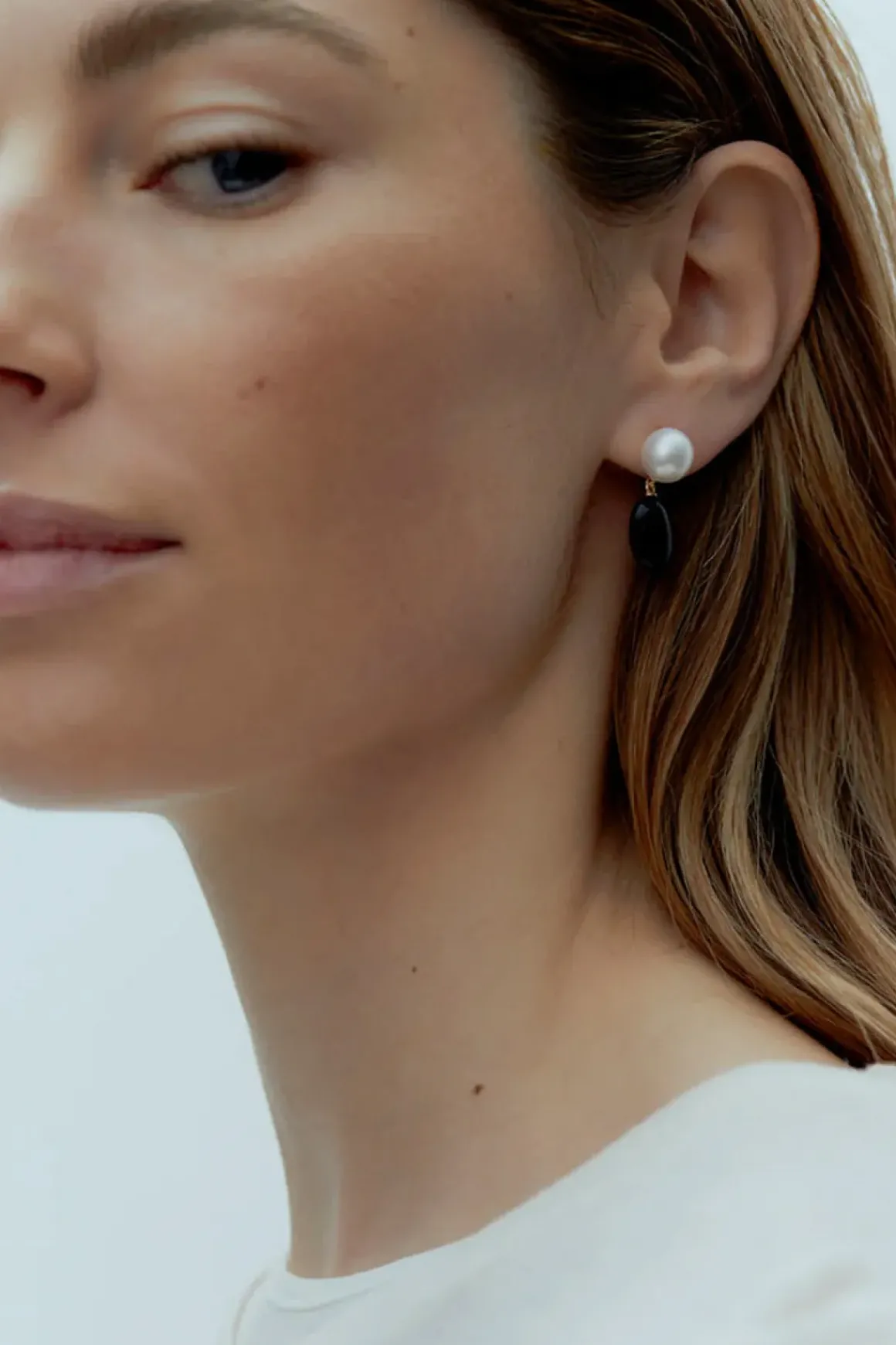 Øredobber - Dualism Silver