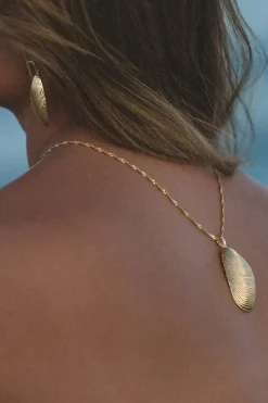 Øredobber - Moules Gold