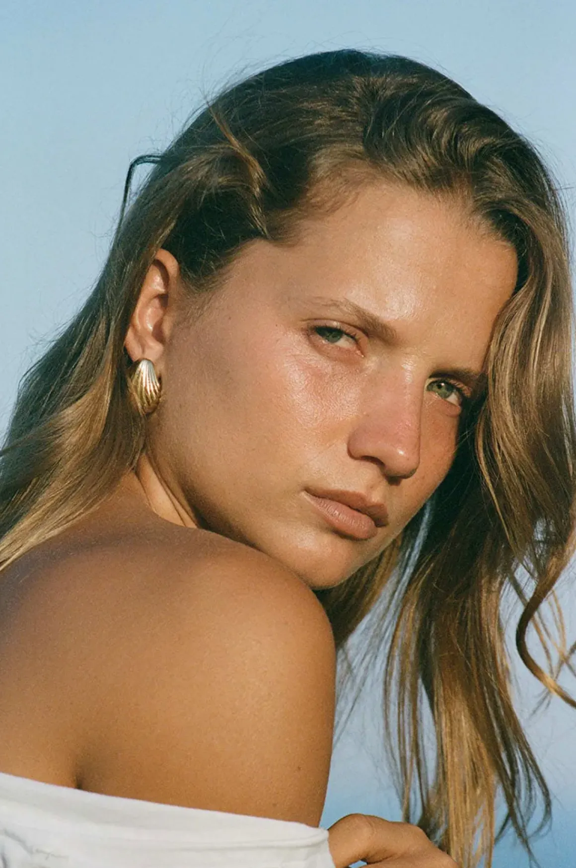 Øredobber - Ocean Treasure Gold