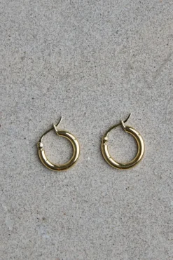 Øredobber - Oda Small Hoops Gold