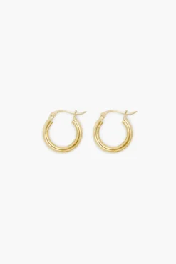 Øredobber - Oda Small Hoops Gold