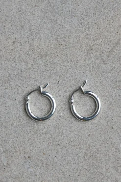 Øredobber - Oda Small Hoops Silver
