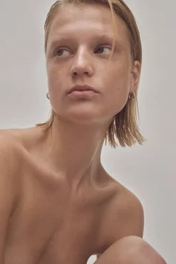 Øredobber - Oda Small Hoops Silver