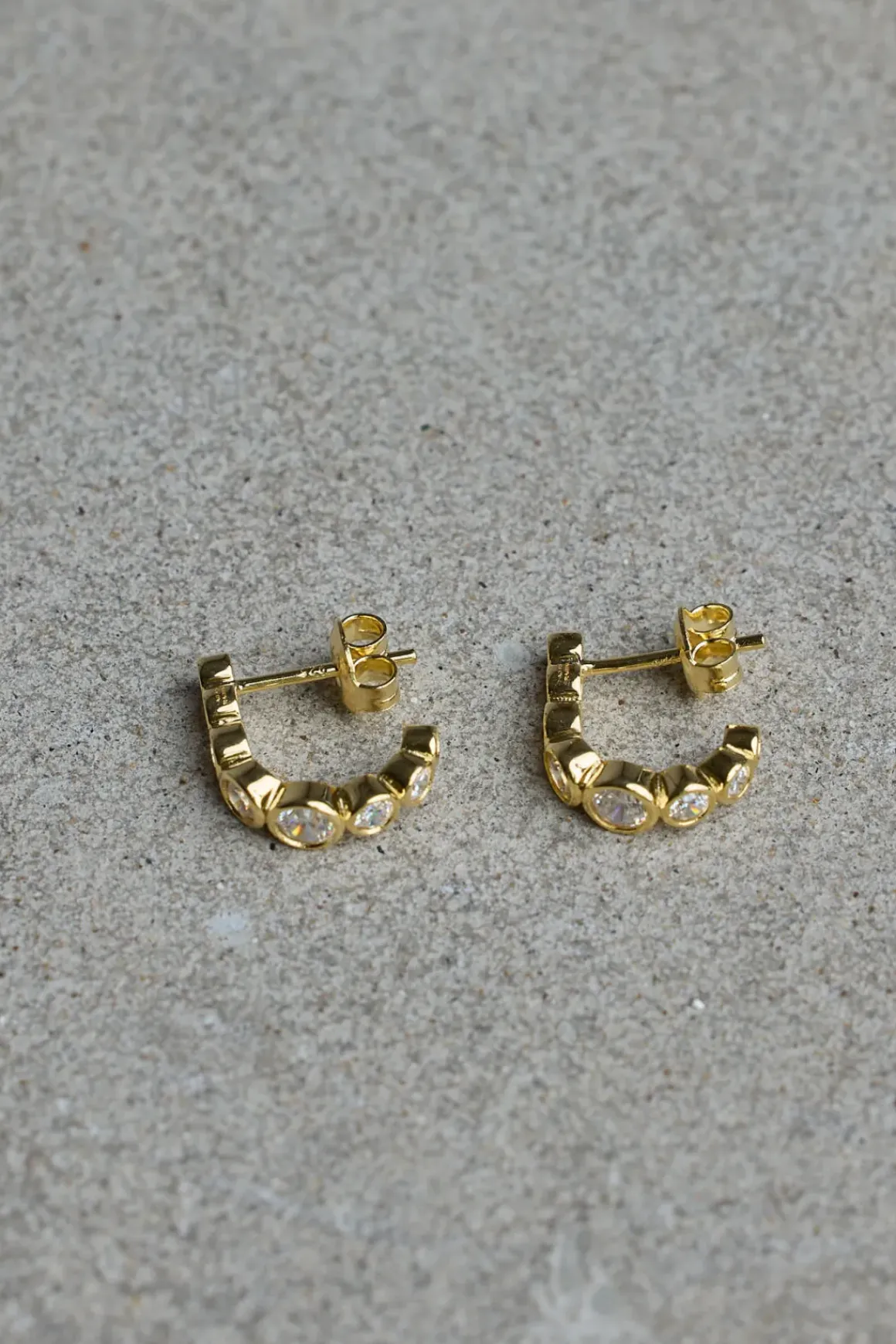 Øredobber - Odette Earrings Gold