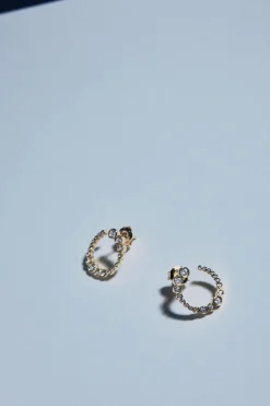 Øredobber - Odette Spiral Gold